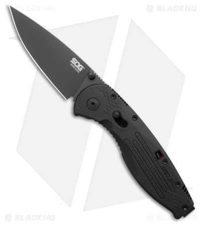 SOG Aegis Mini Assisted Opening Knife (3" Black) AE-22