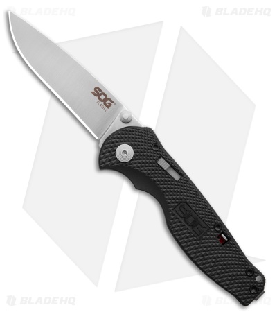 SOG Flash I Assisted Opening Knife Black Zytel (2.5