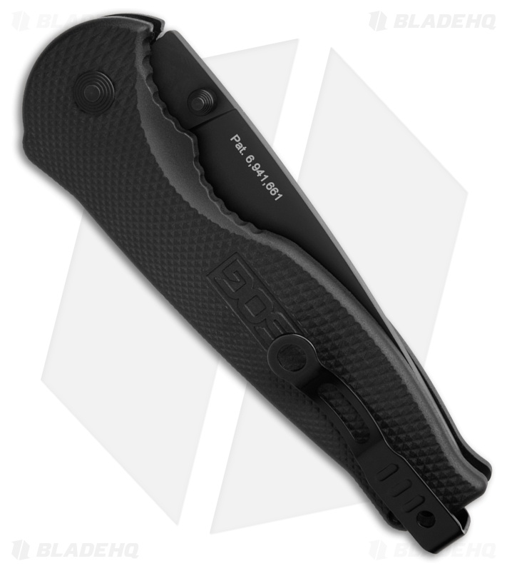 SOG Flash II Assisted Opening Knife Black Zytel (3.5