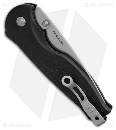 SOG Flash II Assisted Opening Knife Black Zytel (3.5" Satin Serr) FSA-98