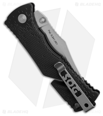 SOG Trident Mini Assisted Opening Knife (3.15" Satin Plain) TF-22