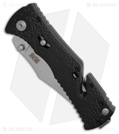 SOG Trident Mini Assisted Opening Knife (3.15" Satin Plain) TF-22
