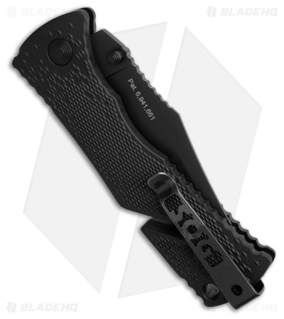 SOG Trident Mini Assisted Opening Knife (3.15" Black Serr) TF-21