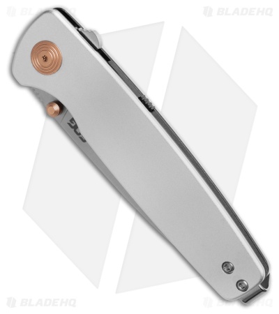 SOG Twitch III Spring Assisted Knife Satin Al Rose Gold Accents (3.1" Satin)