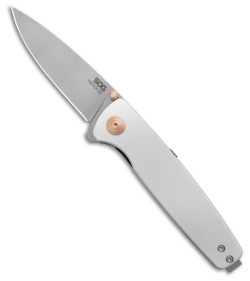 SOG Twitch III Spring Assisted Knife Aluminum Rose Gold (3.1&quot; Satin) 11-15-02-43 | 188930
