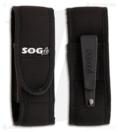 SOG Blade-Light Liner Lock Knife Green LEDs (3.9" Satin) BLT52-N