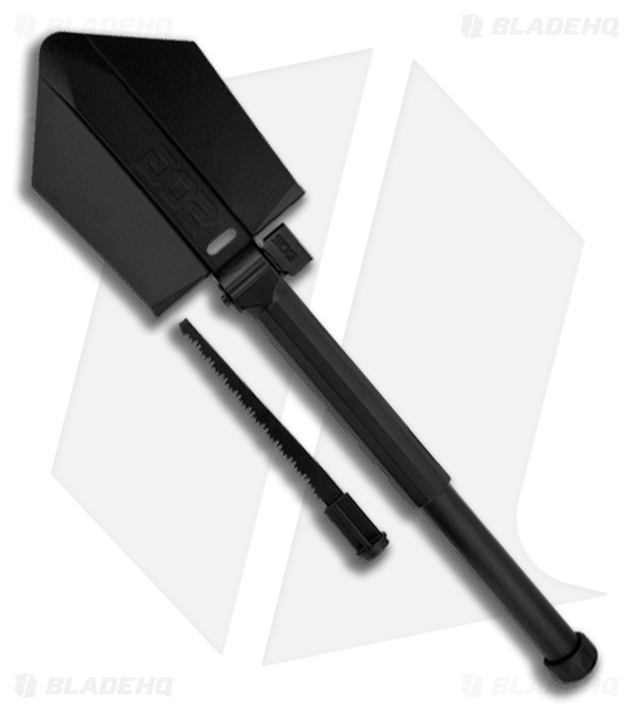 SOG Elite Entrenching Tool Folding Shovel (Black) F19-N