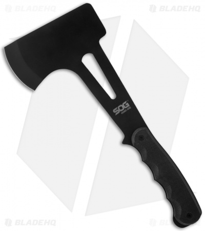 SOG Hand Axe w/ Nylon Sheath (Black) F09-N - Blade HQ