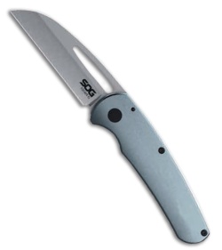 SOG Slim Jim 2.0 Tanto Knife Gray Steel Satin SOG Slim Jim 2.0 Tanto Knife Gray Steel Satin