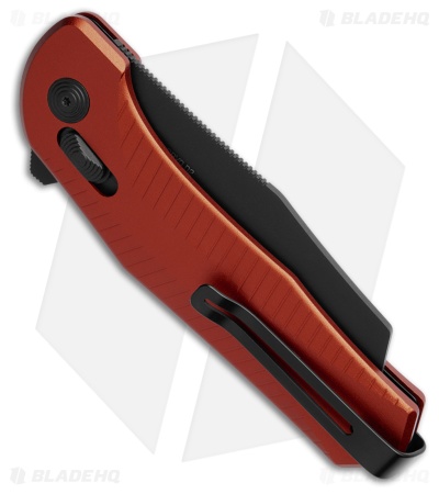SOG Diverge Wharncliffe XR Lock Knife Burnt Orange Aluminum (3" Black)