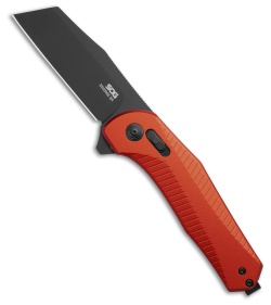 SOG Diverge XR Knife Dark Red Aluminum Black PVD