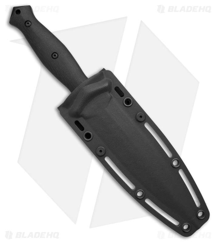 SOG Pentagon Elite Fixed Blade Black G-10 Dagger Black S35VN
