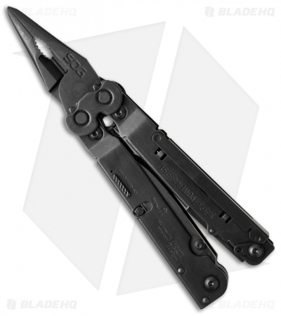 SOG PowerAssist 18-in-1 Multi-Tool w/ Nylon Case (Black Oxide) B66N-CP