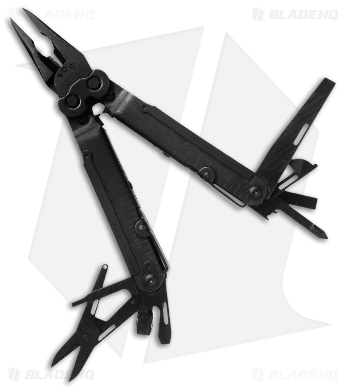 SOG PowerLock Traveler Multi-Tool Black (16-in-1) B61TR