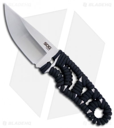 SOG Tangle Fixed Blade Knife (3.85" Satin) FX31K