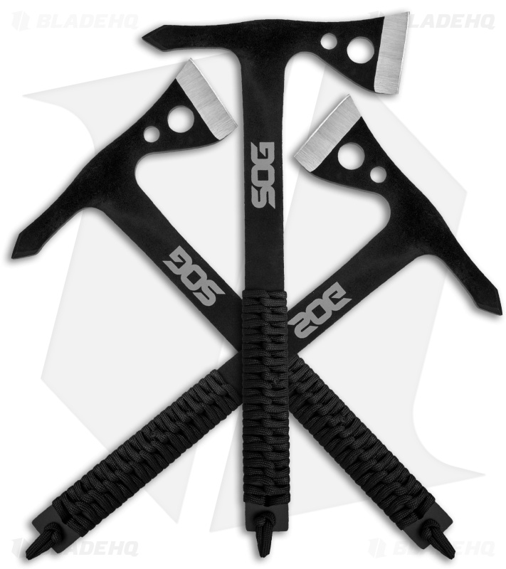 SOG Throwing Hawks 3 Pack 10.75" 3Cr13MoV Steel With Sheath TH1001-CP NEW S.O.G SOG Throwing Hawks 3 Pack 10.75" 3Cr13MoV Steel With Sheath TH1001-CP NEW S.O.G