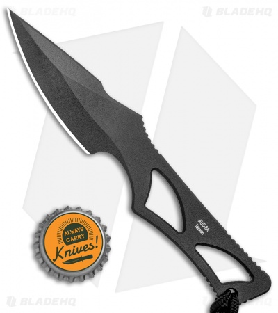 Spartan Blades Field Grade Enyo Fixed Blade Knife Black (2.75" Black AUS-8A)