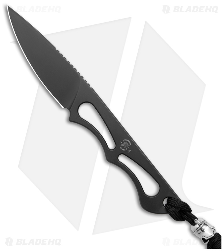 Spartan Blades Willow Fixed Blade Knife Black (2.875" Black) SBEU1BKKYBK