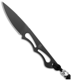 Spartan Blades Willow Fixed Blade Knife Black (2.875" Black) SBEU1BKKYBK