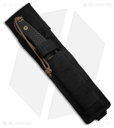 Spartan Blades Ronin Shinto Fixed Blade Tactical Knife Black Micarta (5.6" FDE)