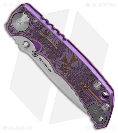 Spartan Blades Harsey Folder Frame Lock Knife Templar Ti (4" SW)