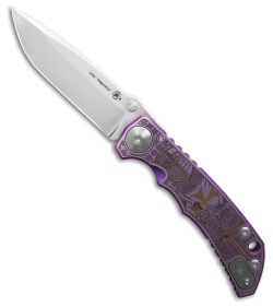 Spartan Blades Harsey Folder Frame Lock Knife Templar Ti (4" SW)