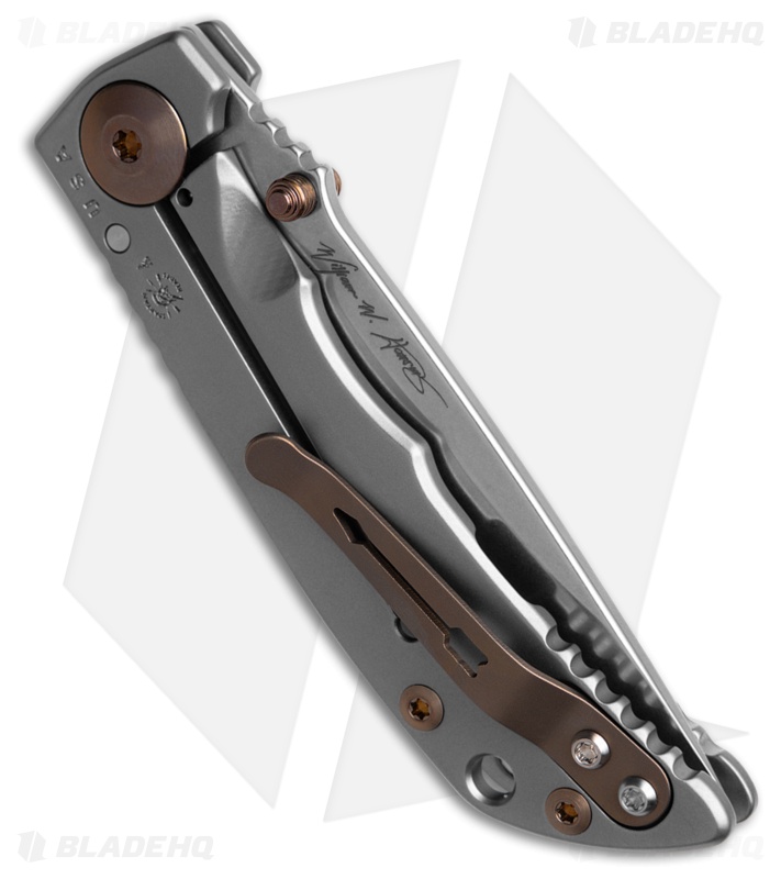 Spartan Blades Harsey Titanium Bronze Anodized Hardware