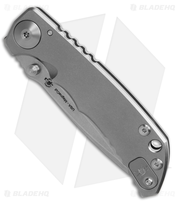 Spartan Blades Harsey Folder Frame Lock Knife Titanium (4" Stonewash) SF5SW