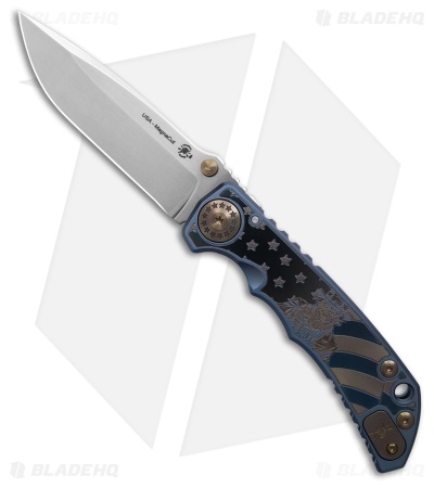 Spartan Blades Harsey Folder Frame Lock Knife Uncle Sam Ti (4" SW)