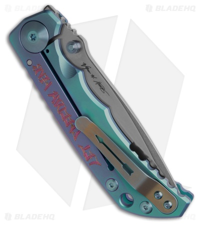 Spartan Blades Harsey Folder Special Edition Engraved Graffiti (3.8" SW)