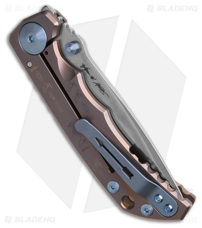 Spartan Blades Harsey MagnaCut Folder Frame Lock Knife King Tut (4" SW)