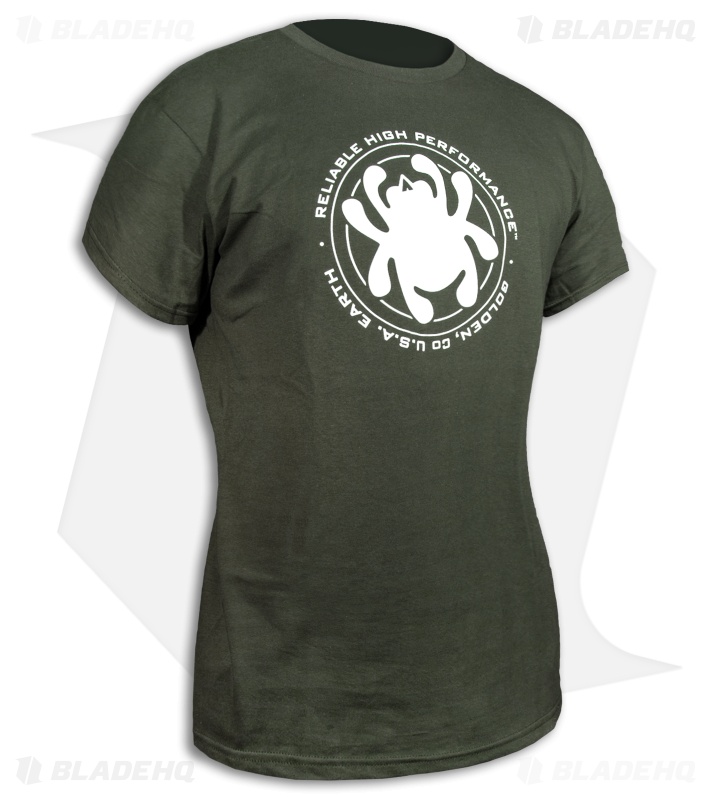 Spyderco Reliable High Performance Women's City Green Short Sleeve T-Shirt 