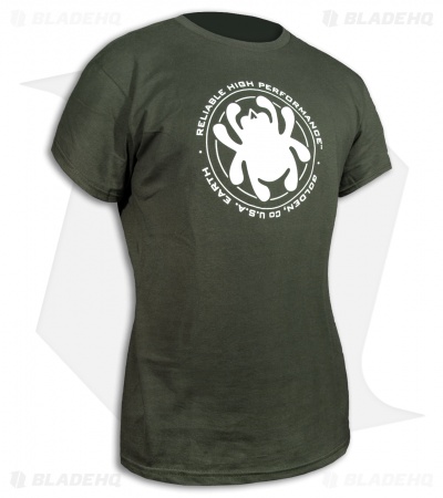 Spyderco Reliable High Performance Women's City Green Short Sleeve T-Shirt 