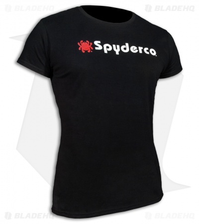 Spyderco Those Who Know Women's Black Short Sleeve T-Shirt 