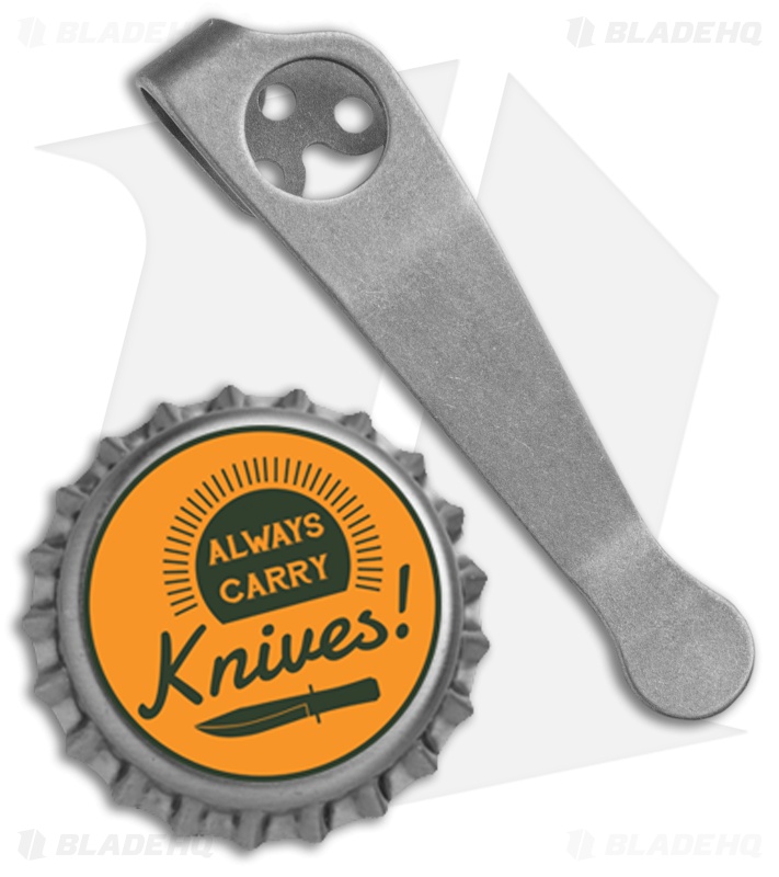 Lynch Northwest Spyderco Para 3 Right Hand Pocket Clip (Stonewashed) 