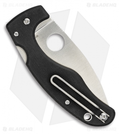 Spyderco Junior G-10 Folding Pocket Knife (Satin Plain) C150GP