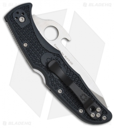Spyderco Endura 4 Knife Emerson Opener FRN Folder (3.81" Satin) C10PGYW