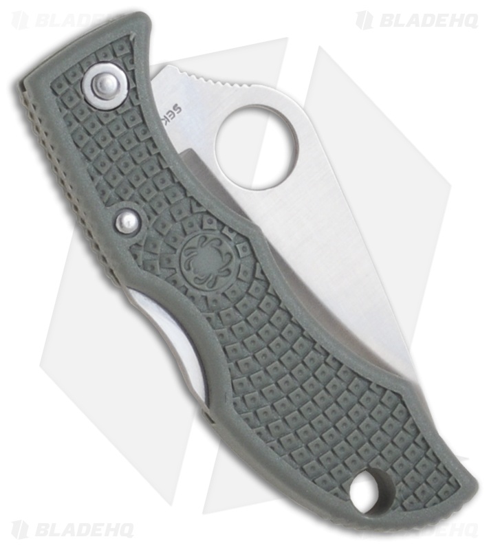 Spyderco Ladybug 3 Knife Foliage Green FRN (1.94" Satin) LFGP3