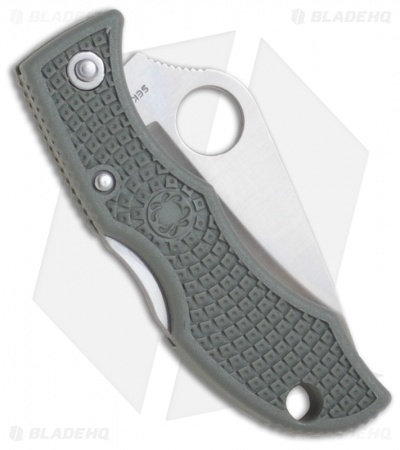 Spyderco Ladybug 3 Knife Foliage Green FRN (1.94" Satin) LFGP3