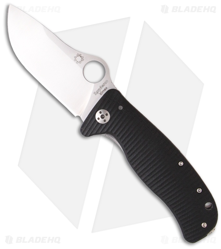 ザ・スパイ Spyderco SpydieChef Knife - Ti Frame Lock | Gray + Satin