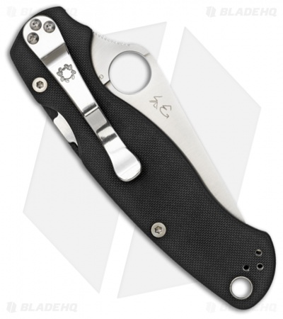 Spyderco Paramilitary 2 Knife G-10 (3.4" Satin Full Serr) C81GS2