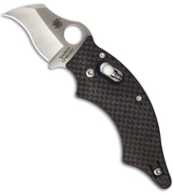 Spyderco Dodo Knife Carbon Fiber Sprint Run (2.06" Satin Plain) C80CFP