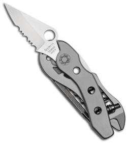 Spyderco SpydeRench Multi Tool w/ Knife (Combo Edge) T01PS