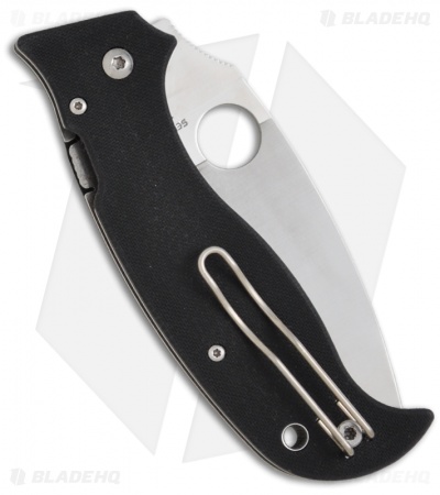 Spyderco Knives Superleaf Knife (3.44" Satin Plain) C140GP