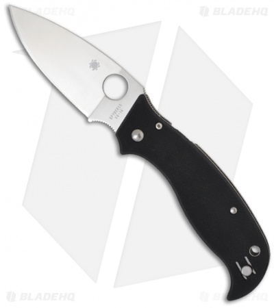 Spyderco Knives Superleaf Knife (3.44" Satin Plain) C140GP