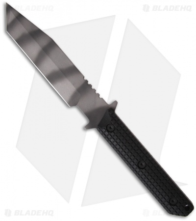 Strider BT Fixed Blade Knife w/ Frag Pattern G10 Grip (6.25" Tiger Plain)
