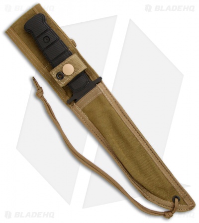 Strider Mawhinney Fighting Knife w/ Black G10 Fixed Blade (6.38" Black) CMFK