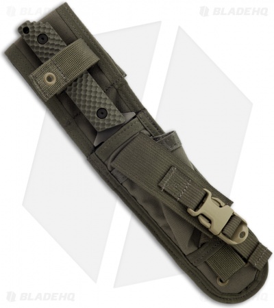Strider WB MOD 10 Tanto Knife w/ OD Gunner Grip (3.25" Tiger Stripe)