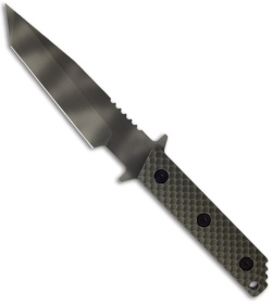 Strider WB MOD 10 Tanto Knife w/ OD Gunner Grip (3.25" Tiger Stripe)