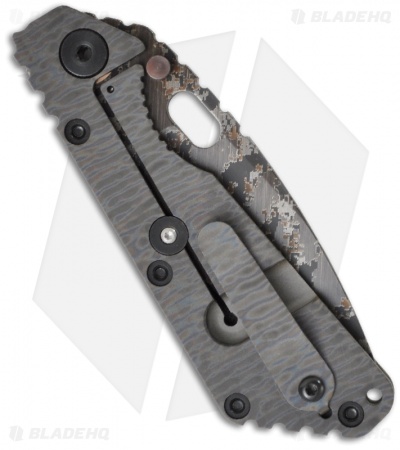 Strider Knives SMF DIGI Green G-10 Manual Folding Knife (3.9" Digi Camo Plain)